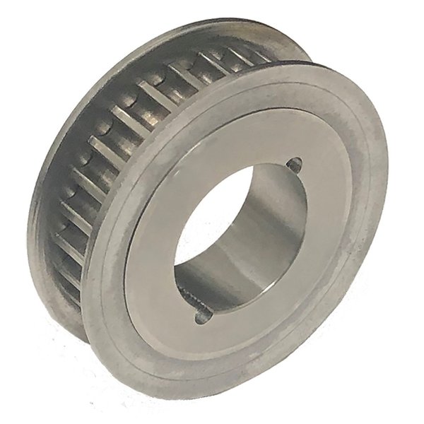 B B Manufacturing 32-8MX12-1210SS, Timing Pulley, Stainless Steel 32-8MX12-1210SS
